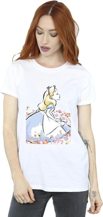 Produktbild Disney Alice In Wonderland Sketch Flowers TShirt (4XL)