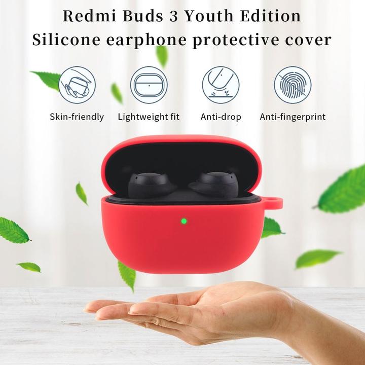 Produktbild König Design Schutz Tasche Hülle für Xiaomi Redmi Buds 3 Lite Case Cover Bumper Etuis Schale