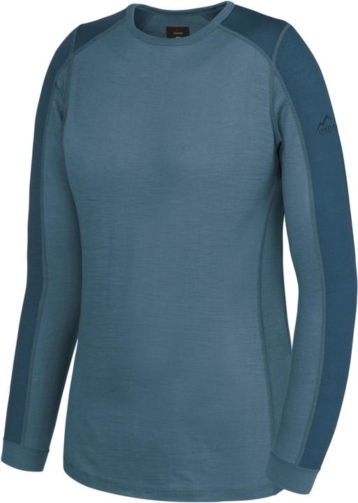 Actual product image Normani Ladies' merino long-sleeved shirt "Goulburn" - 9185 (M)