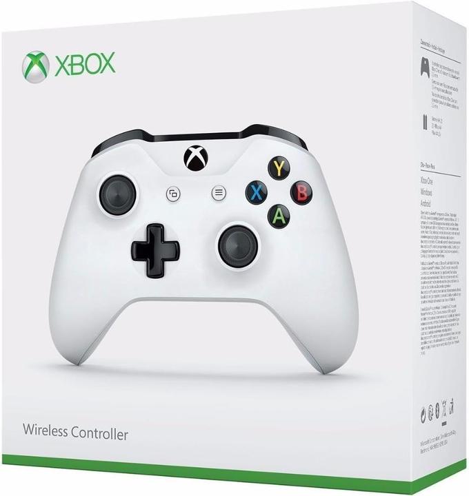 Immagine prodotto Microsoft Controller wireless Xbox - Bianco (PC, Xbox One X, Xbox Series X, Xbox One S, Xbox Serie S)