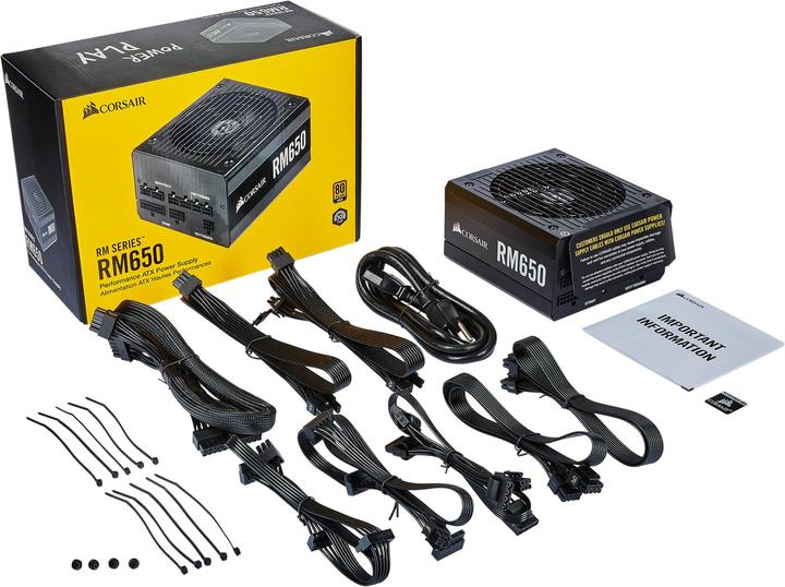 Image du produit Corsair RM650 *2019* RM650 (650 W)