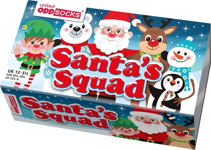 Immagine prodotto United Oddsocks Santa Squad (confezione da 3, 30 - 38)
