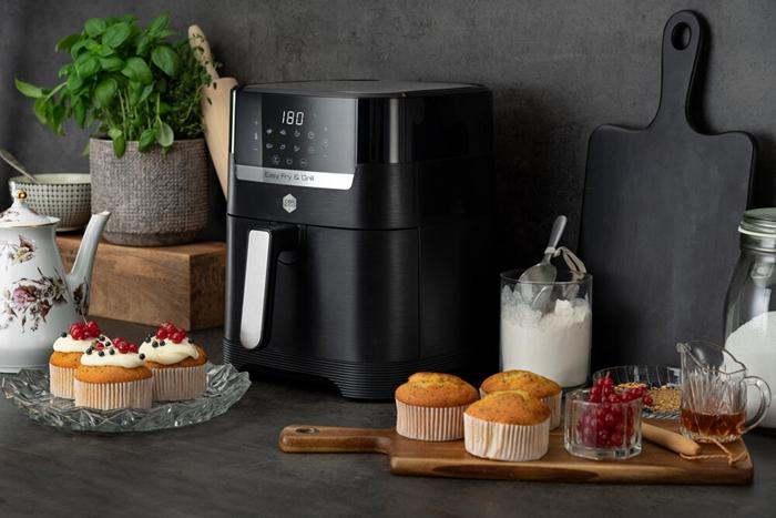 Immagine prodotto OBH Nordica AG5058S0 Friggitrice Singola 4,5 L Stand-alone Friggitrice ad aria calda Nero