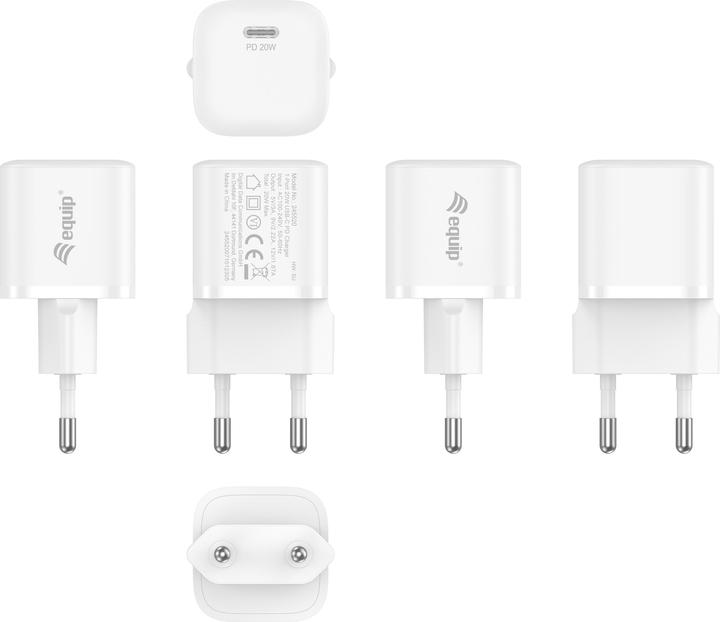 Actual product image Conceptronic Charger 1port 20W,1xUSB-C PD 25pcs/pack white (20 W)