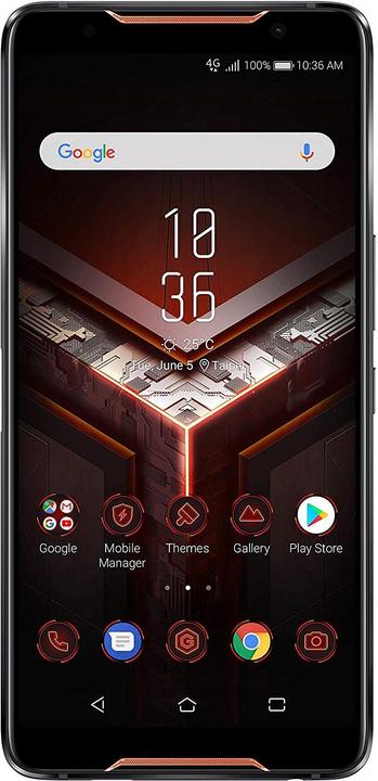 ASUS ROG Phone (128 GB, Black, 6", Dual SIM, 12 Mpx, 4G)