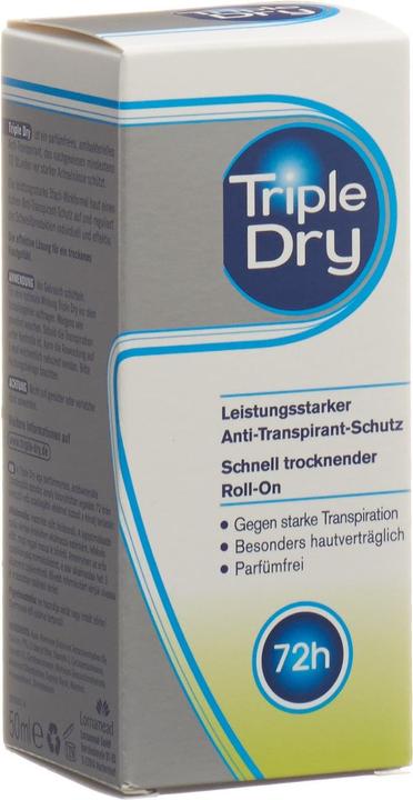 Triple Dry Antitranspirant (Roll-on, 50 ml)