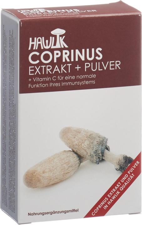 Hawlik Coprinus Extrakt und Pulver Kapsel (60 Stück, Kapseln, 56 g)