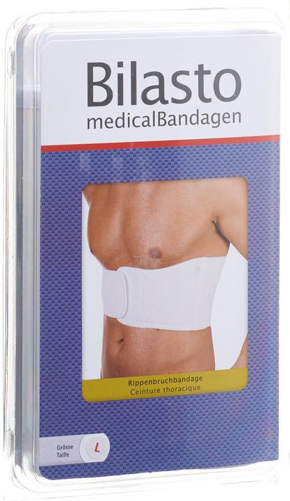 Bilasto Uno Rippenbruchbandage XL weiss Unisex (XL)