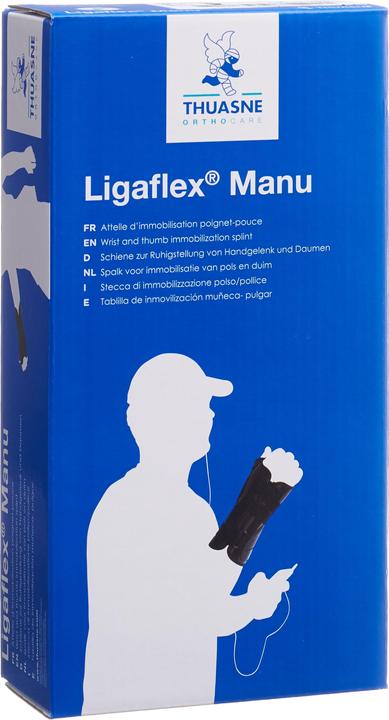 Image du produit Thuasne Ligaflex Manu bandage de poignet taille 3 droite noir (3)