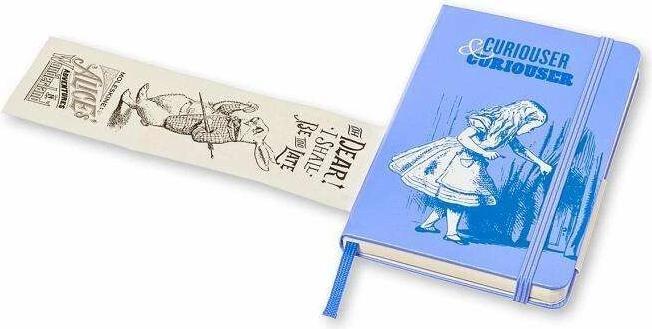 Actual product image Moleskine Notebook Alice blank (A6, Plain, Hardcover)