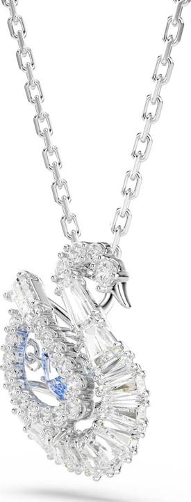 Produktbild Swarovski Swan Halskette Verschiedene Schliffe Schwan Blau