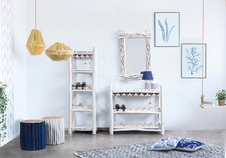 Actual product image Bizzotto Wine rack Sahel (6 bottles)