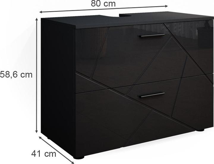 Actual product image Vicco Irma (80 x 41 x 59 cm)