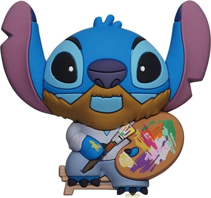 Actual product image Monogram Int. Lilo & Stitch relief magnet Stitch Artist (1 x)