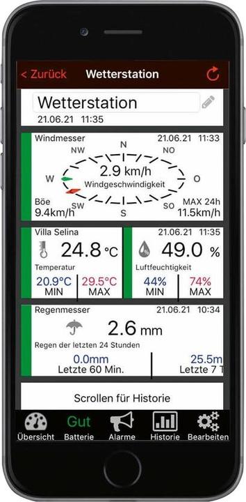 Actual product image TFA WeatherHub