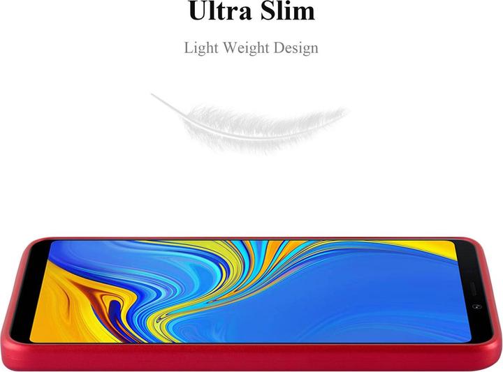 Actual product image Cadorabo TPU Matt Metallic Cover (Samsung Galaxy A9 (2018))