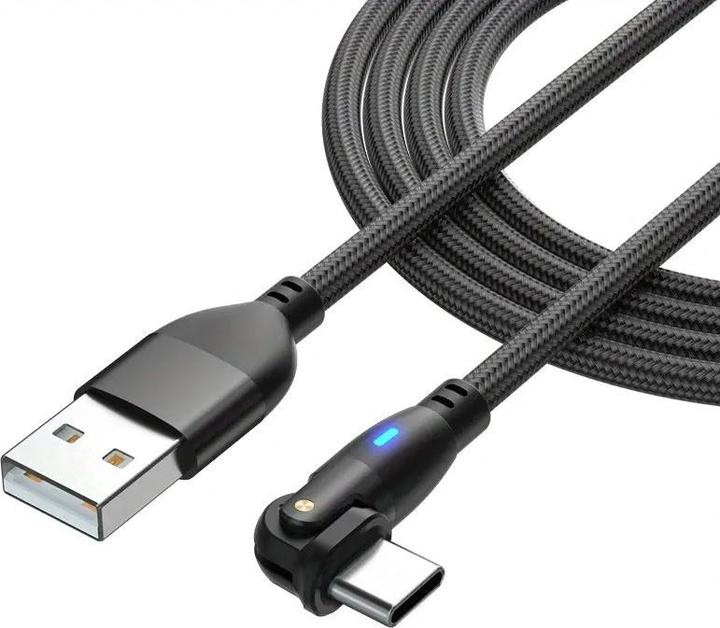 Produktbild Cbx 180 Grad Winkel Ladekabel USB-C / USB-A, 3m (3 m, 20 W)