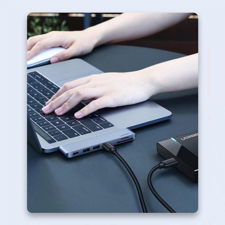 Image du produit Ugreen 6-in-2 (USB-C, 6 Ports)