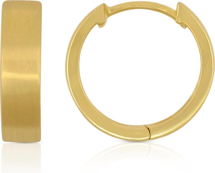 Muau Creolen (750/18K Gelbgold)