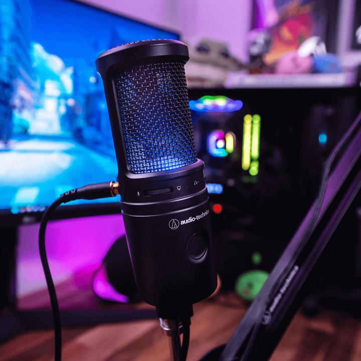 Actual product image Audio-Technica AudioT AT2020USBX Condenser Microphone bk Cardioid Condenser USB Microphone