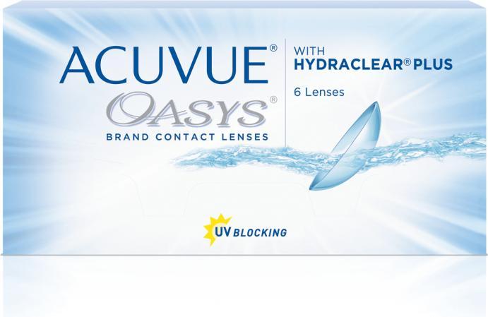 Image du produit Acuvue Oasys (6 pièce(s), Objectif 2 semaines, Sphérique)