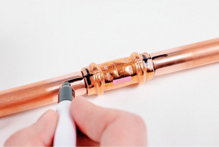Produktbild Andersen & Nielsen MaxiPro pressering 3/8" - >B< MaxiPro, til fittings fra Conex Banninger