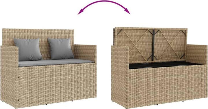 Immagine prodotto VidaXL Set da salotto da giardino da 10 pezzi con cuscini