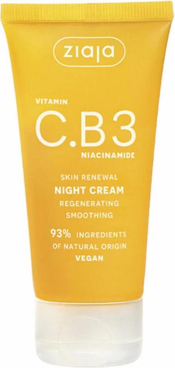 Ziaja Vitamin C.B3 Niacinamide Night Cream 50ml (Körpercreme, 50 ml)