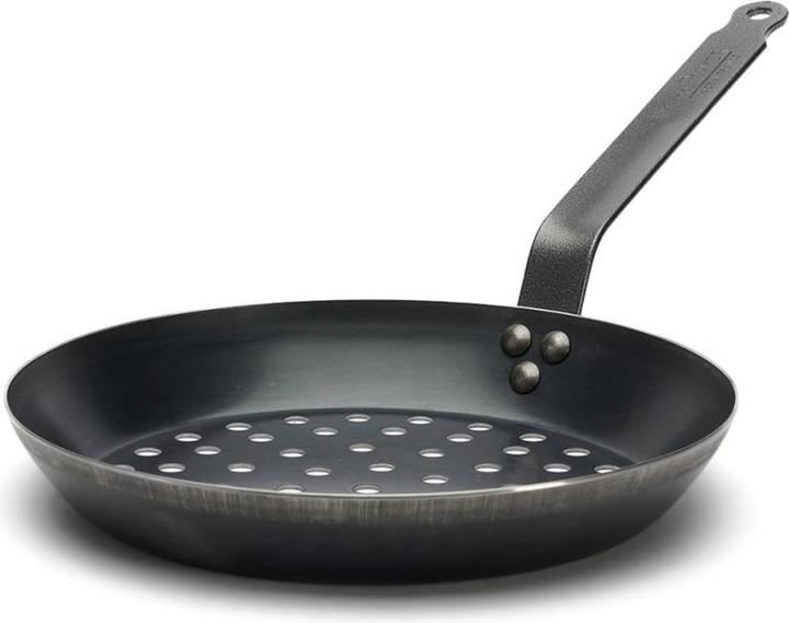 Produktbild de Buyer Maronipfanne (28 cm, Bratpfanne, Eisen)