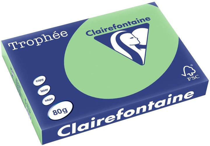 Produktbild Clairalfa Multifunktionspapier Troph‚e, A3, naturgrn (80 g/m², 500 x, A3)