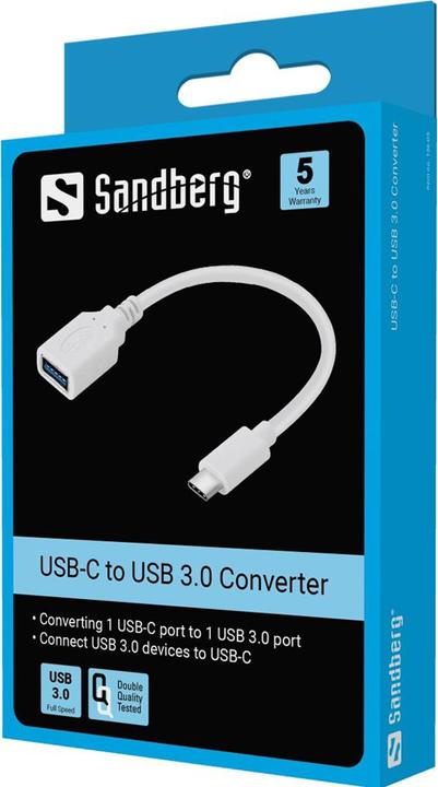 Produktbild Sandberg USB Typ-C zu (0.10 m, USB 3.2 Gen 1)