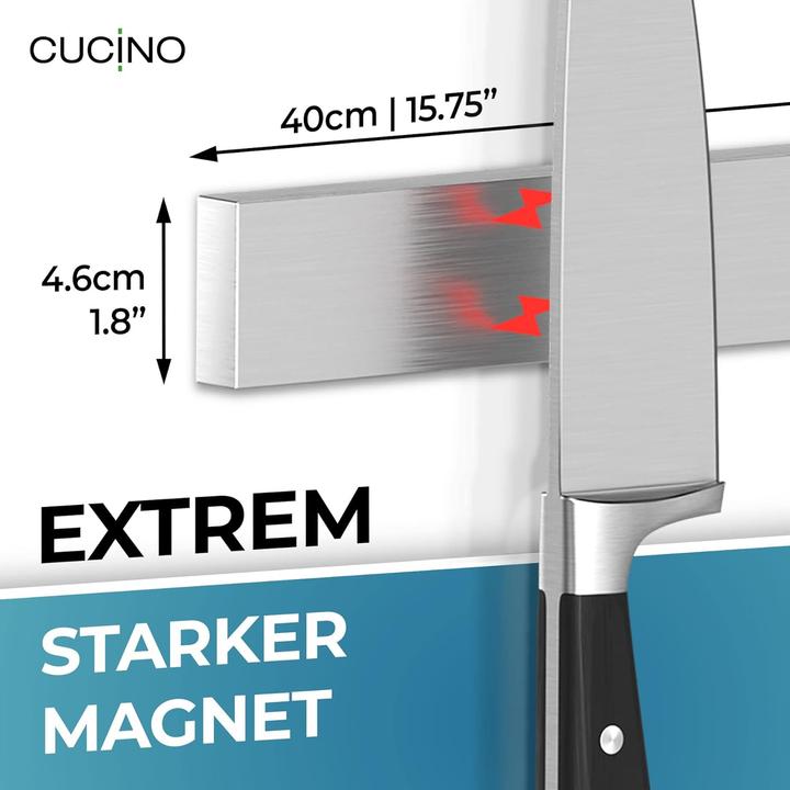 Produktbild Cucino Magnetleiste Messer, Edelstahl 40cm