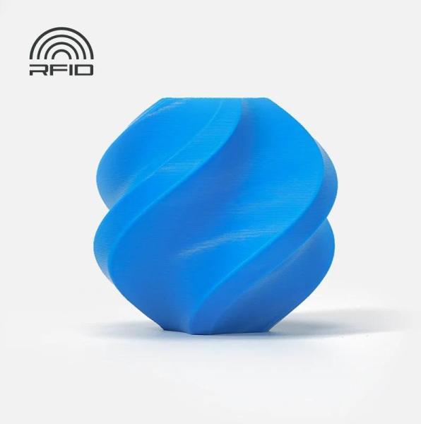 Actual product image Bambu Lab PLA Basic Refill - Cyan - 1.75mm (PLA, 1.75 mm)