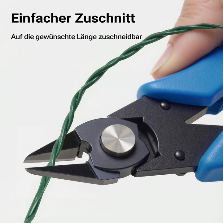 Produktbild Wiltec Gartenzaun 0,65x10m Maschendrahtzaun Stahl PVC-beschichtet Drahtzaun