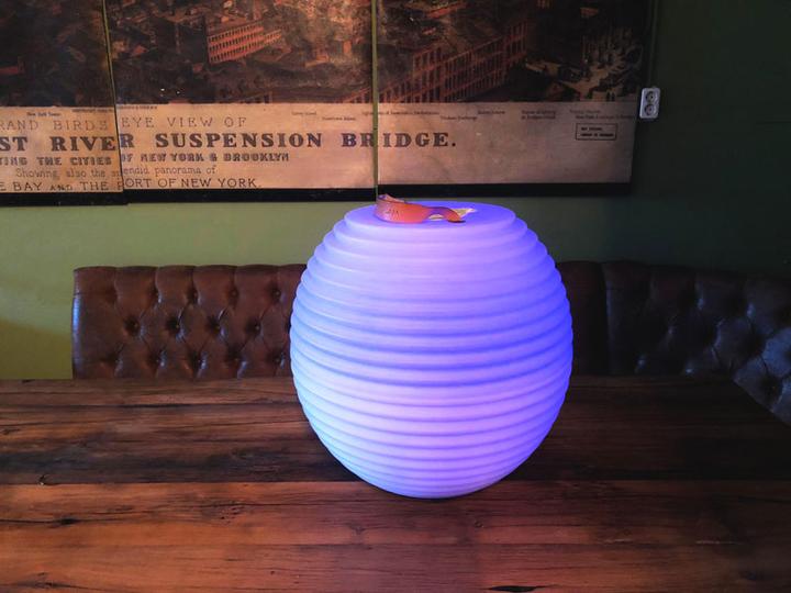 Actual product image Nikki.Amsterdam The.Bowl | Bluetooth® Speaker Lamp and Winecooler (Rechargeable battery operated)
