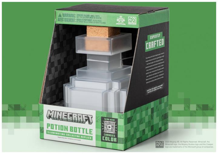 Image du produit Noble Collection Minecraft Replik Illuminating Potion Bottle