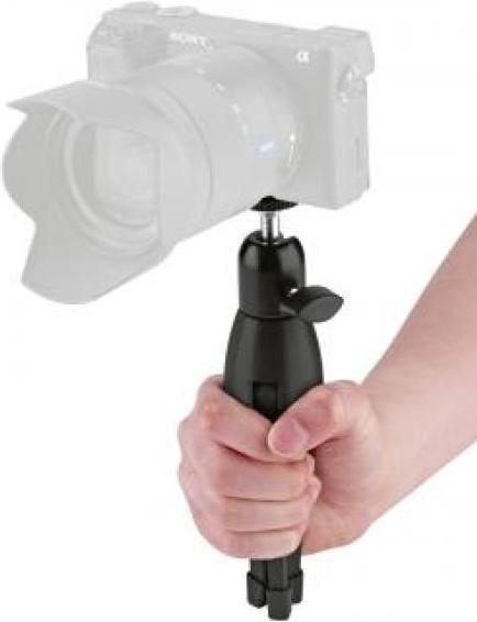 Actual product image K&M 19783 Camera table tripod Tripod with cloth (Plastic)
