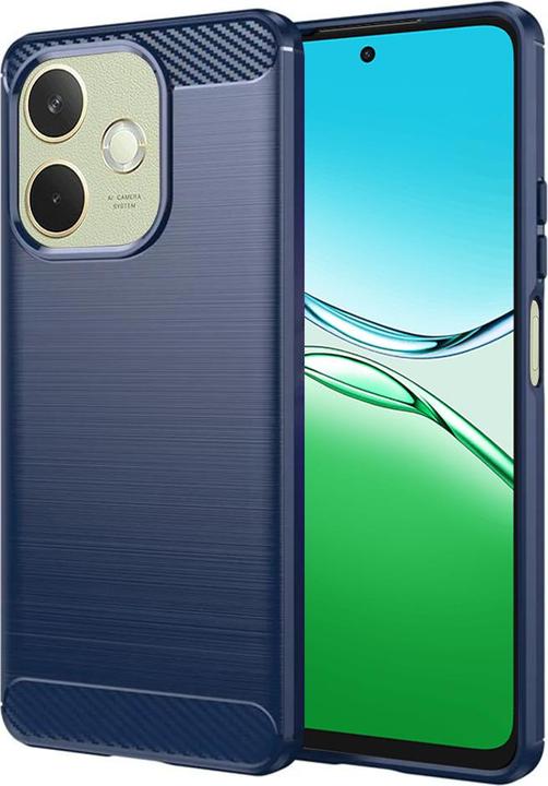 Immagine prodotto Techsuit - Carbon Silicone - Oppo A5 Pro 4G / A5 Pro 5G - Blue (Oppo Reno 5 4G, Oppo Reno 5 Pro 5G)