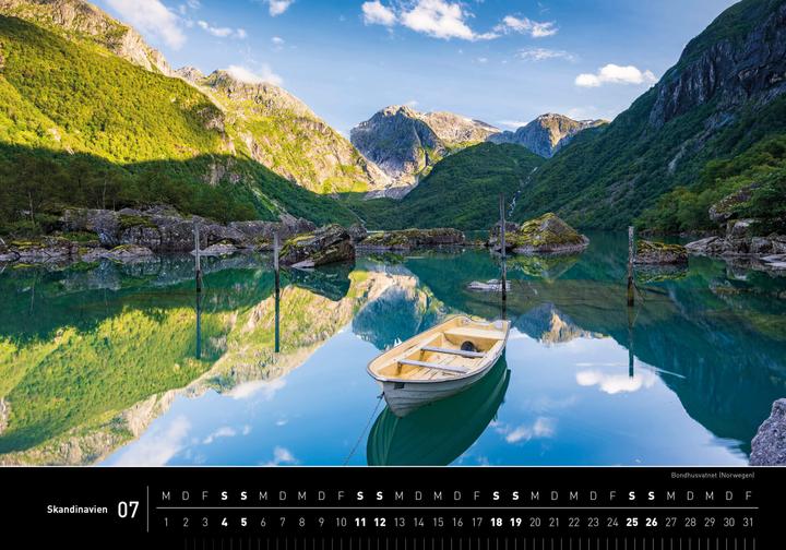 Image du produit Skandinavien Premiumkalender 2026 (50 x 35 cm, Couverture rigide, Allemand)
