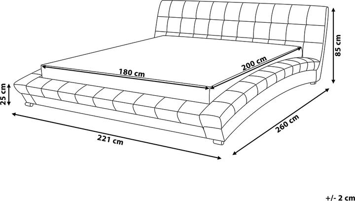 Actual product image Beliani Lille (180 x 200 cm)