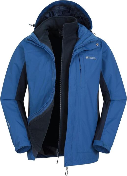 Immagine prodotto Mountain Warehouse Thunderstorm Giacca Impermeabile 3 In 1 Uomo (XS)