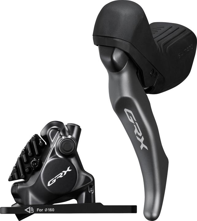 Shimano disc brake set GRX BR-RX820 with BL-RX820 front (Front wheel brake, Brake kit, 2)