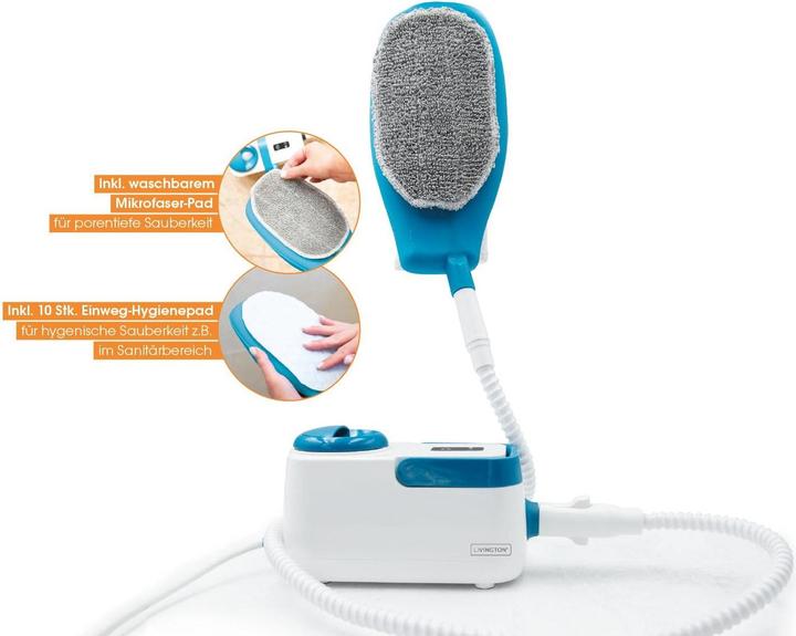 Image du produit Livington SteamTouch - Ergonomischer Handdampfreiniger (1200 W)