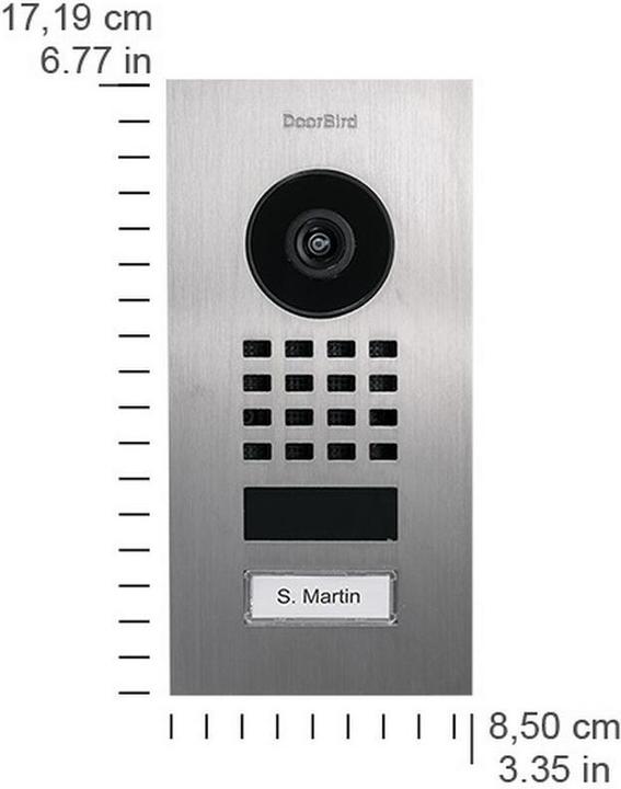 Actual product image Doorbird IP door station D1101V UP (Wi-Fi, App)