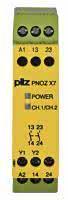 Actual product image Pilz PNOZ X7 emergency stop 24Vac/dc 2NO