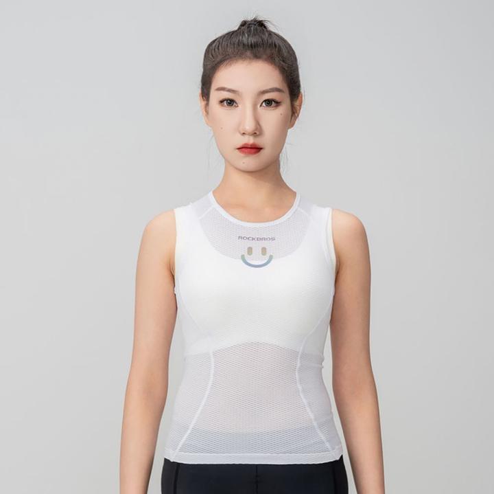 Image du produit Rockbros YDBX001 Veste de cyclisme à séchage rapide pour femme M / L - blanc (M, L)