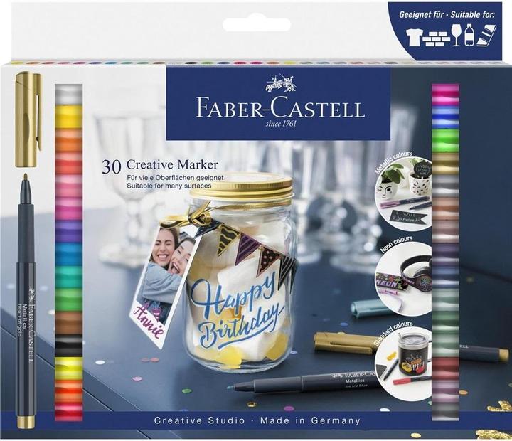 Image du produit Faber-Castell Studio de création (Noir, 1.50 mm, 30 x)