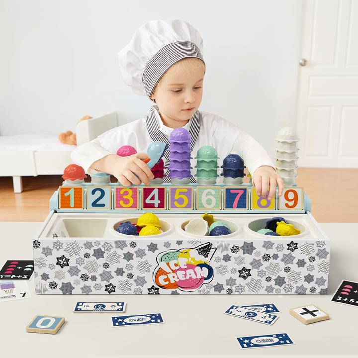 Actual product image Topbright Toys Learning Box Ice Cream Parlour