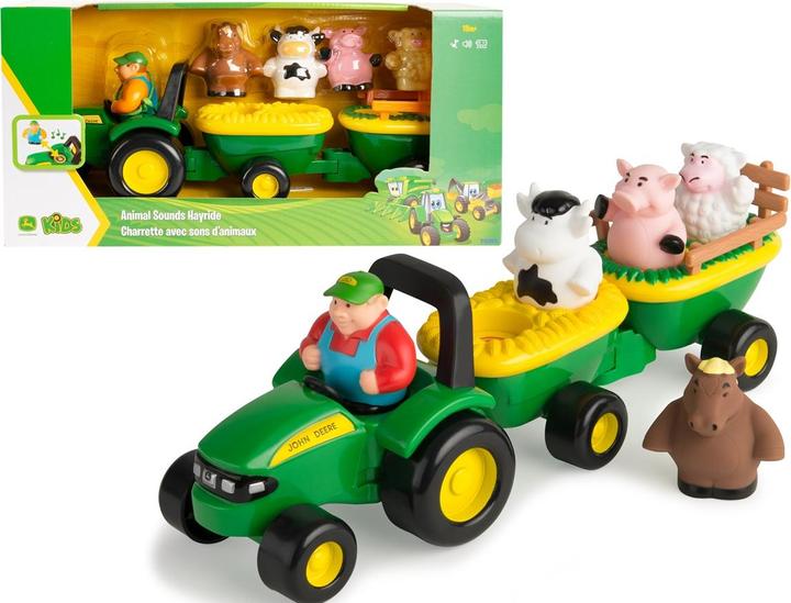 Produktbild Tomy Tiergeräusche Heuwagen