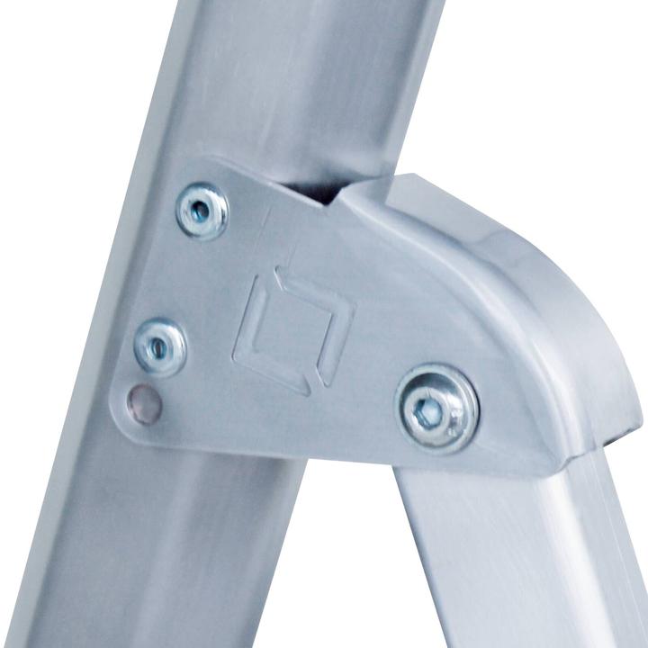 Productafbeelding Munk Aluminium trap, enkelzijdige toegang (Trapladder, 68 cm)